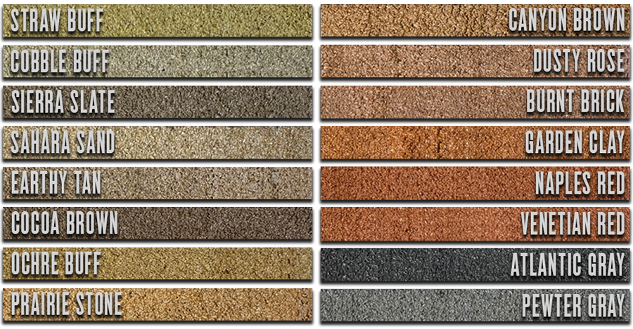 CurbColor™ Swatches